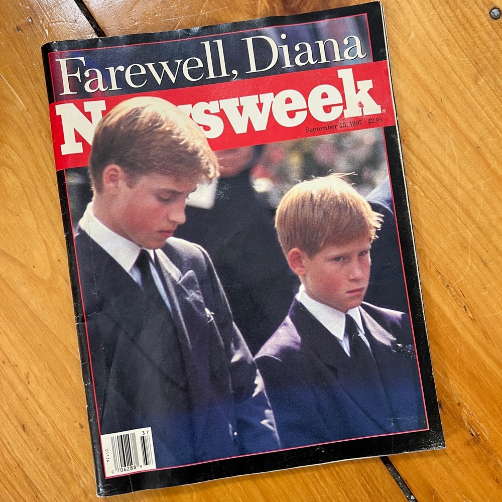 Newsweek Magazine - Farewell, Diana Cover